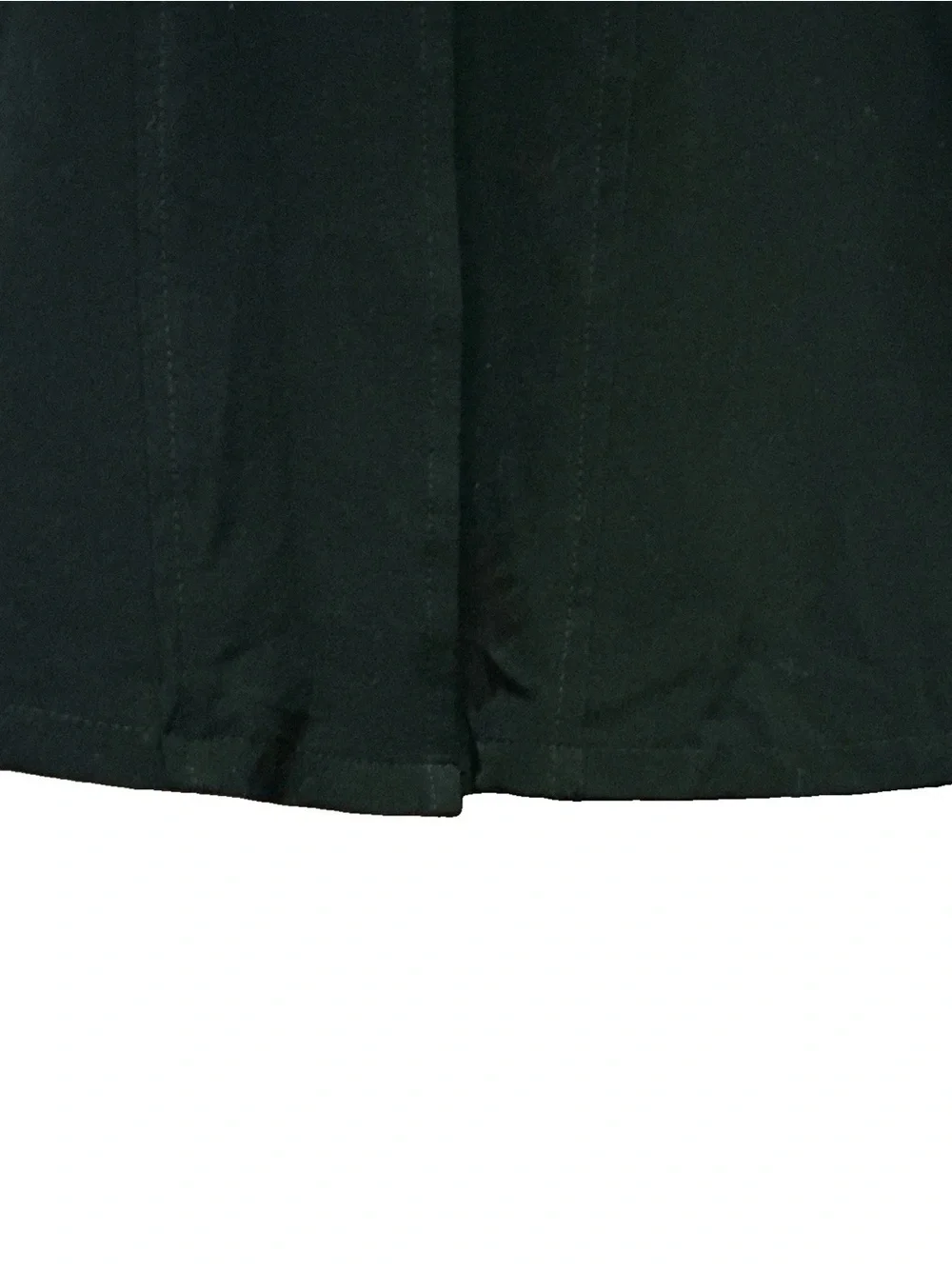 Vintage Kadin Trench Coat Womens 12 Black Goth Matrix Lightweight Long Jacket - Picture 7 of 8